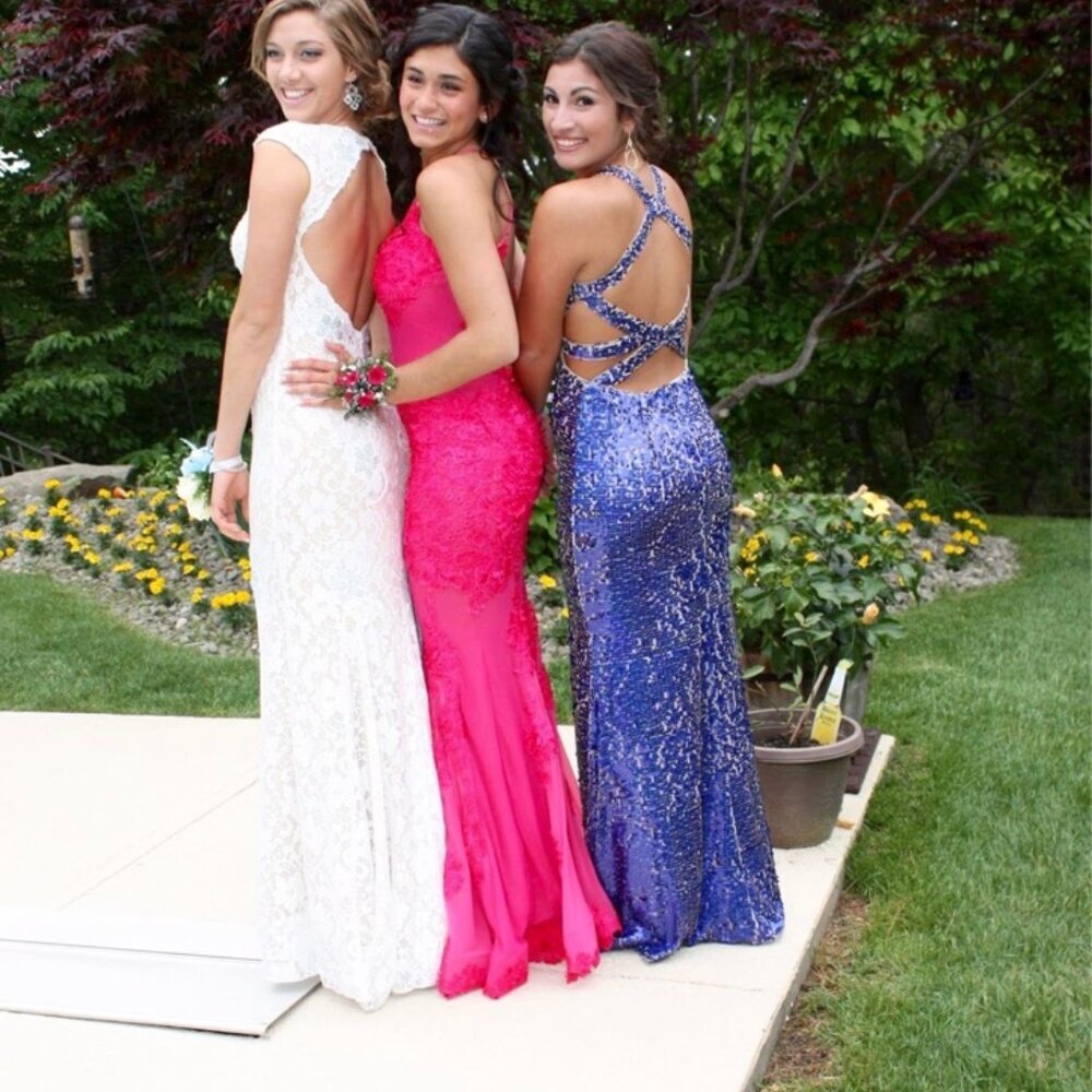 Jovani Lace Formal Dress - Picture 10 of 10